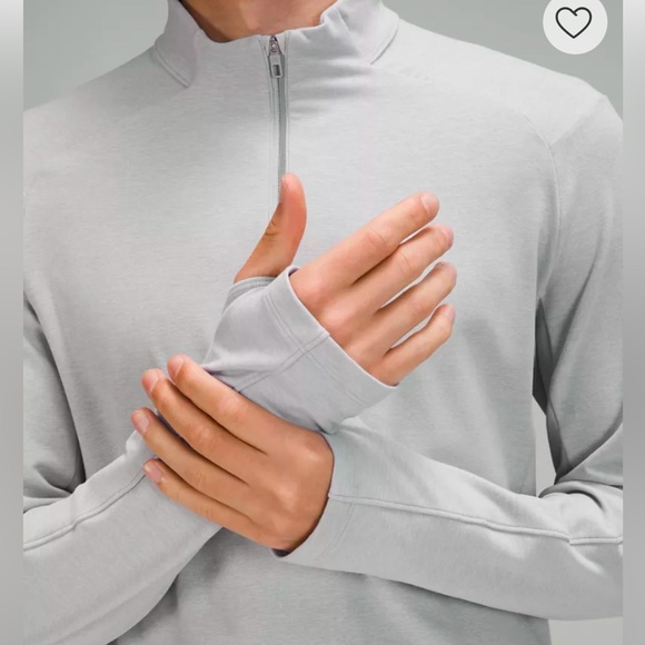 Lululemon surge warm half zip, size large - Picture 3 of 8